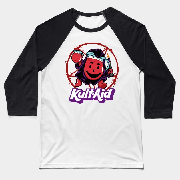 Kult Aid Baseball T-Shirt by harebrained